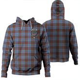 Clan Anderson Modern Tartan Hoodie Crest XA8TBJMS-1 Anderson Modern Tartan Hoodies
